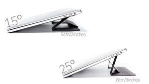 DesignNest by Allocacoc Moft Laptop Stand - Compatible with laptops up to 15.6” ONLY - 2tech ltd