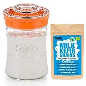 Kefirko Milk Kit 848ml with Organic Grains - 2tech ltd