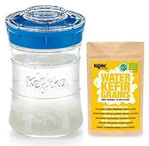 Kefirko Water KEFIR Kit 848ml with Organic Grains - 2tech ltd