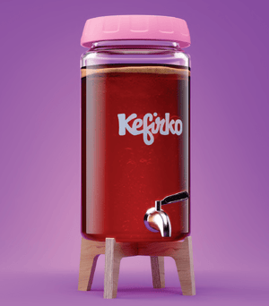 Kefirko Kombucha Fermenter 4L - 2tech ltd