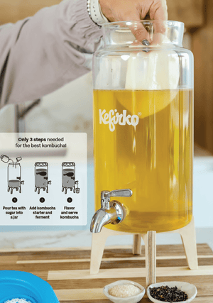 Kefirko Kombucha Fermenter 4L - 2tech ltd