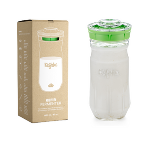 Kefirko Milk Kefir Kit with Dehydrated Grains, 1400 ml - 2tech ltd