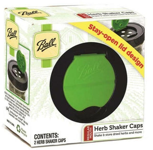 BALL MASON Herb Shaker Storage Caps Regular Mouth - 2tech ltd
