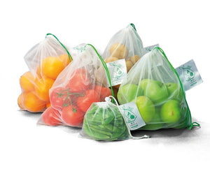 Carrinet Veggio 3 Pack Recycled Fruit & Vegetable bags, Display Carton of 27 - 2tech ltd
