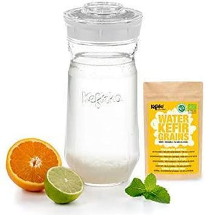 Kefirko Water KEFIR Kit 1400ml with Organic Grains - 2tech ltd