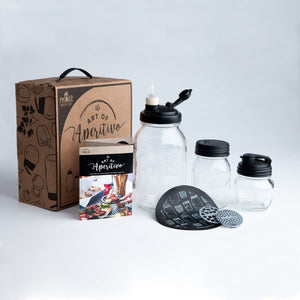 ReCAP Mason Jars The Art of Aperitivo: Italian Happy Hour Fermenting Gift Set - 2tech ltd