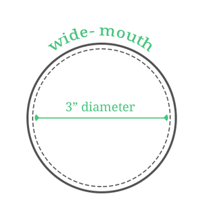 reCAP POUR Mason Jar Lid, Wide Mouth - 2tech ltd